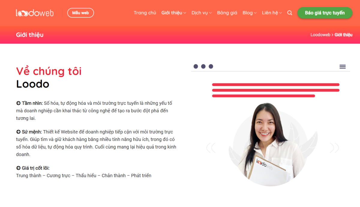 đơn vị thiết kế website