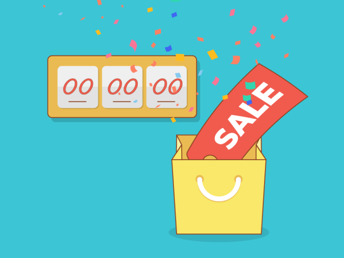 Đồng hồ đếm thời gian khuyến mãi